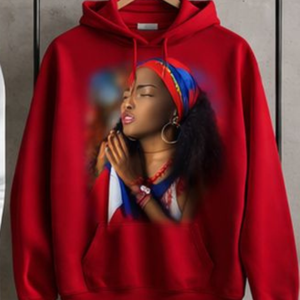 Haitian Pride Prayer Hoodie