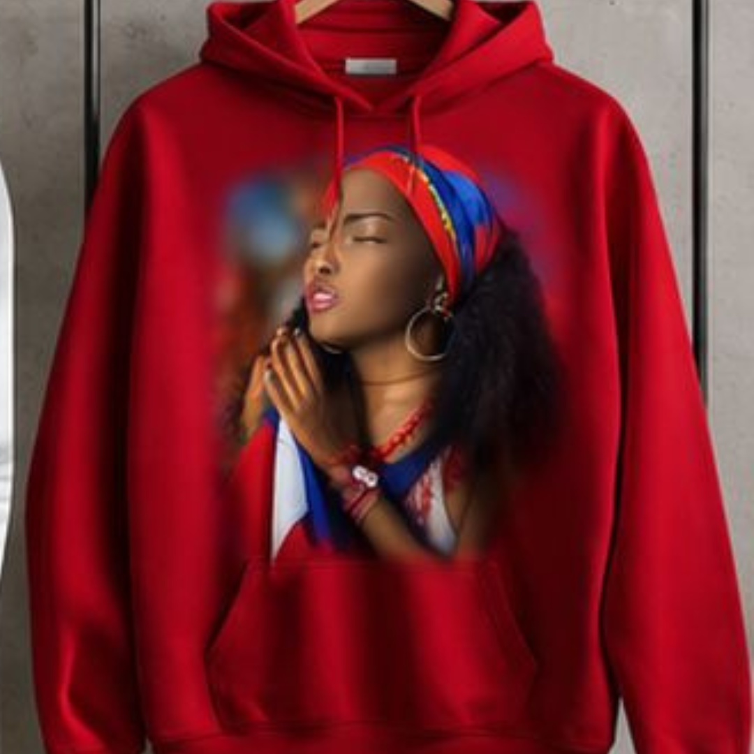 Haitian Pride Prayer Hoodie