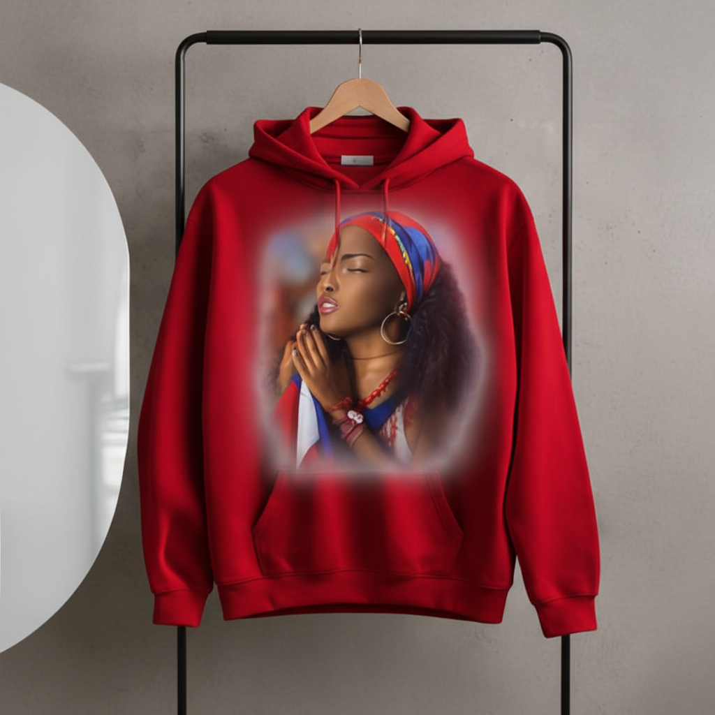 Haitian Pride Prayer Hoodie